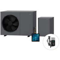 Інверторний тепловий насос для дому Aquajoy Comfort 9 (9 кВт), циркуляційний насос