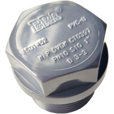 Заглушка ПВХ Era US01025 різьбова, d3/4"
