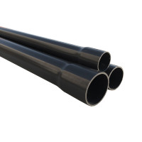 Труба ПВХ (PVC-U) напорная клеевая Era PN10 d140 мм, 6 м