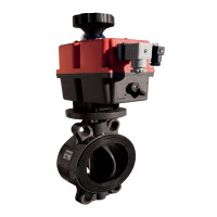 Дисковый затвор ProFlow "Serie H" EFFAST d160 мм (FDREPFHY160V) с уплотнением FPM