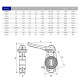 Дисковый затвор ПВХ Hidroten 1009627, d75 мм